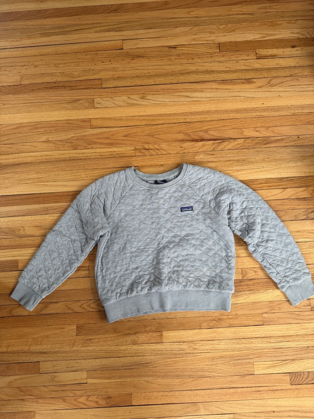 Patagonia Quilted Crewneck Sweatshirt - Gray